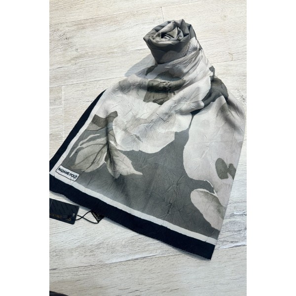 Desenli Bambu Şal 027G